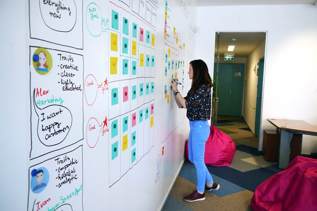 renovare vopseaua whiteboard Escreo