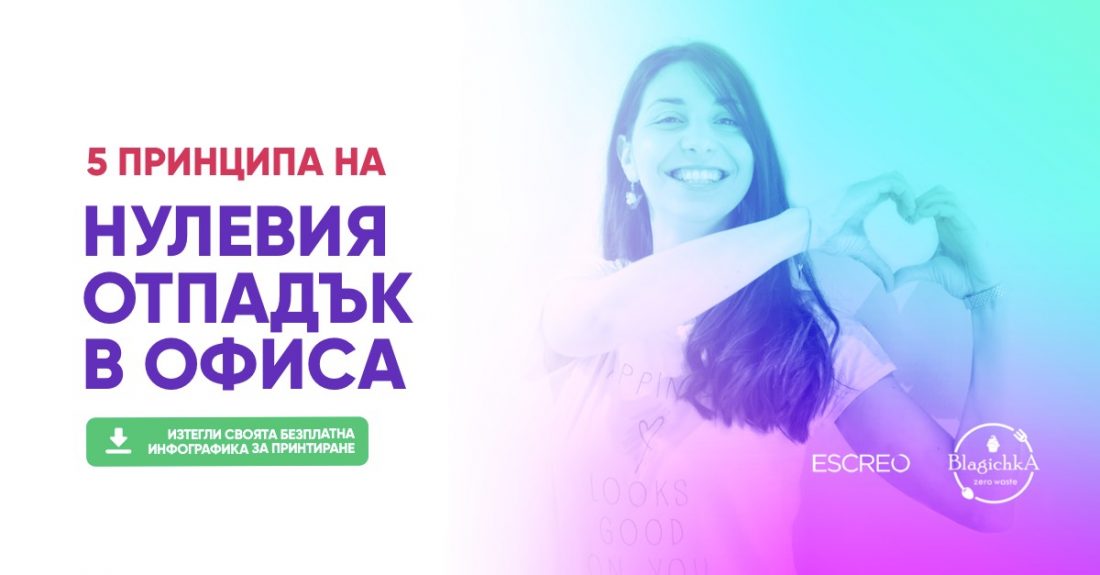 5те принципа на нулевия отпадък в офиса
