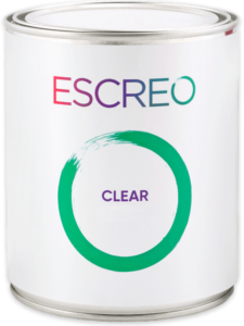 ESCREO clear tin
