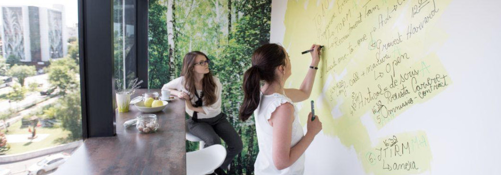 ESCREO White Writable Paint no titanium dioxide