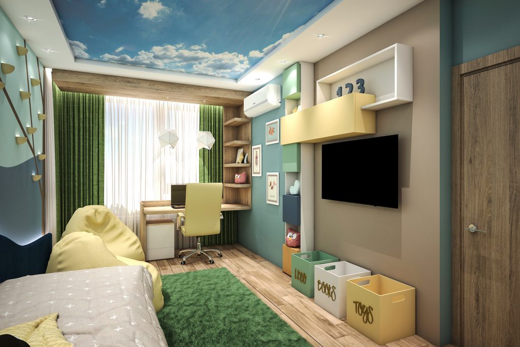 Home office design idea