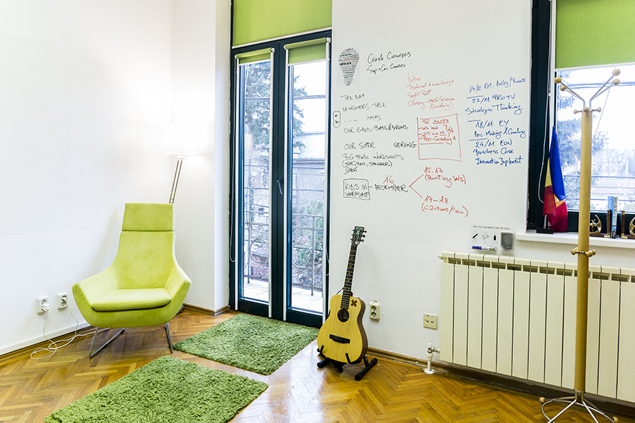 Dry erase wall at home