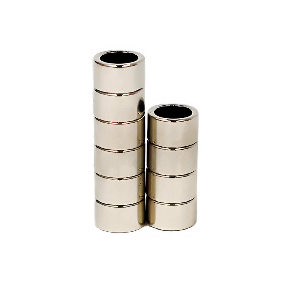 a set of 10 neodymium magnets